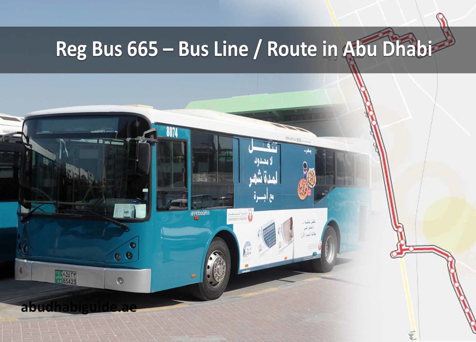 Reg Bus 665 – Bus Line / Route in Abu Dhabi – Time Schedule, Stops and ...