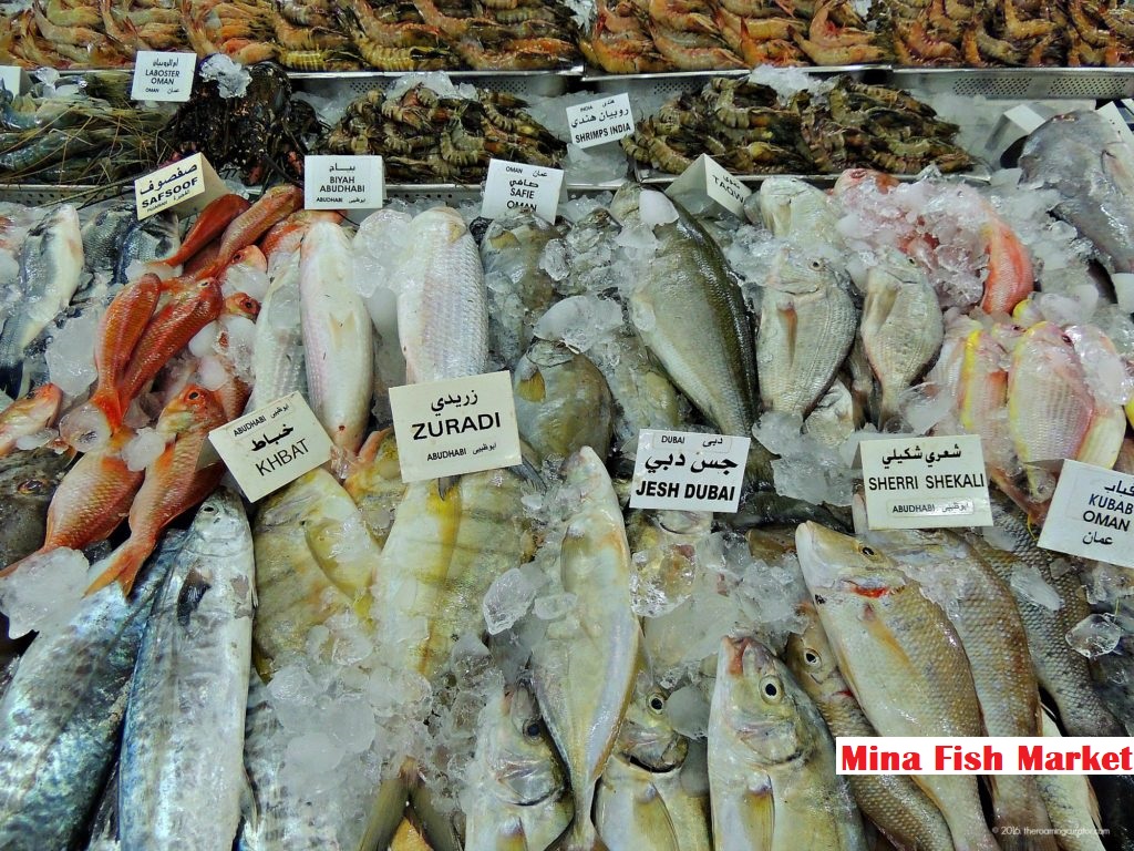 Mina Fish Seafood Meat Market Abu Dhabi - Buy fresh fish prawn crab
