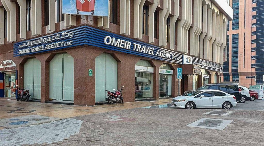 omeir travel agency building abu dhabi