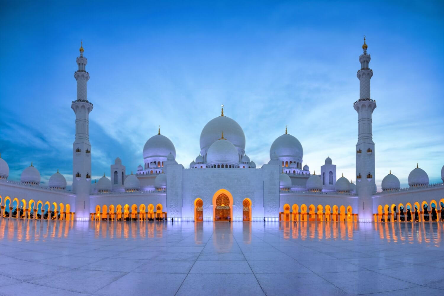 Mosque Of Sheikh Khalifa Bin Zayed The First In Al Hisn Abu Dhabi Uae