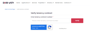 Dari-verify tenancy contract