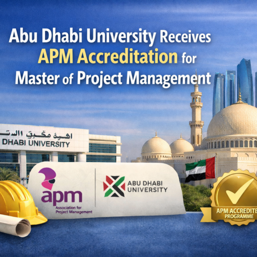 Abu Dhabi University Receive APM Accreditation