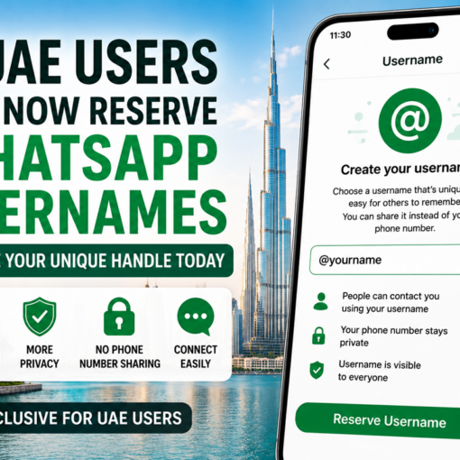 Reserve WhatsApp Usernames UAE